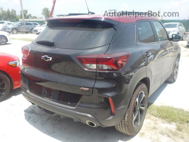 2021 Chevrolet Trailblazer Rs Black vin: KL79MTSLXMB016301