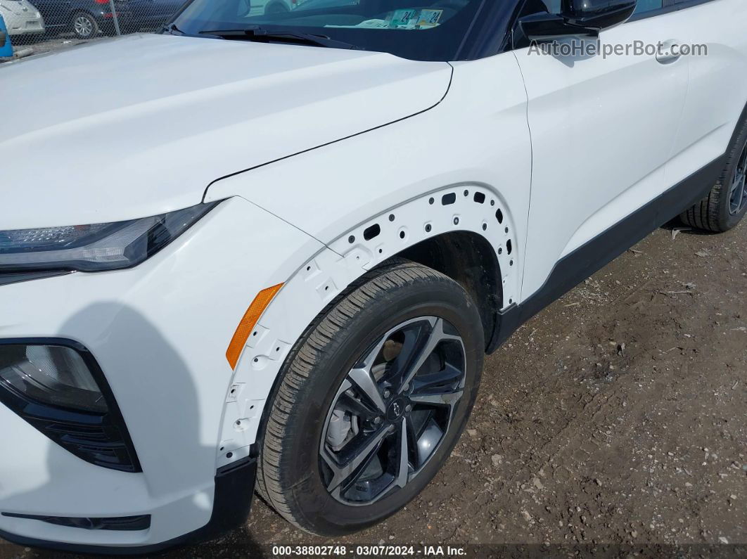 2021 Chevrolet Trailblazer Awd Rs White vin: KL79MUSL2MB154551