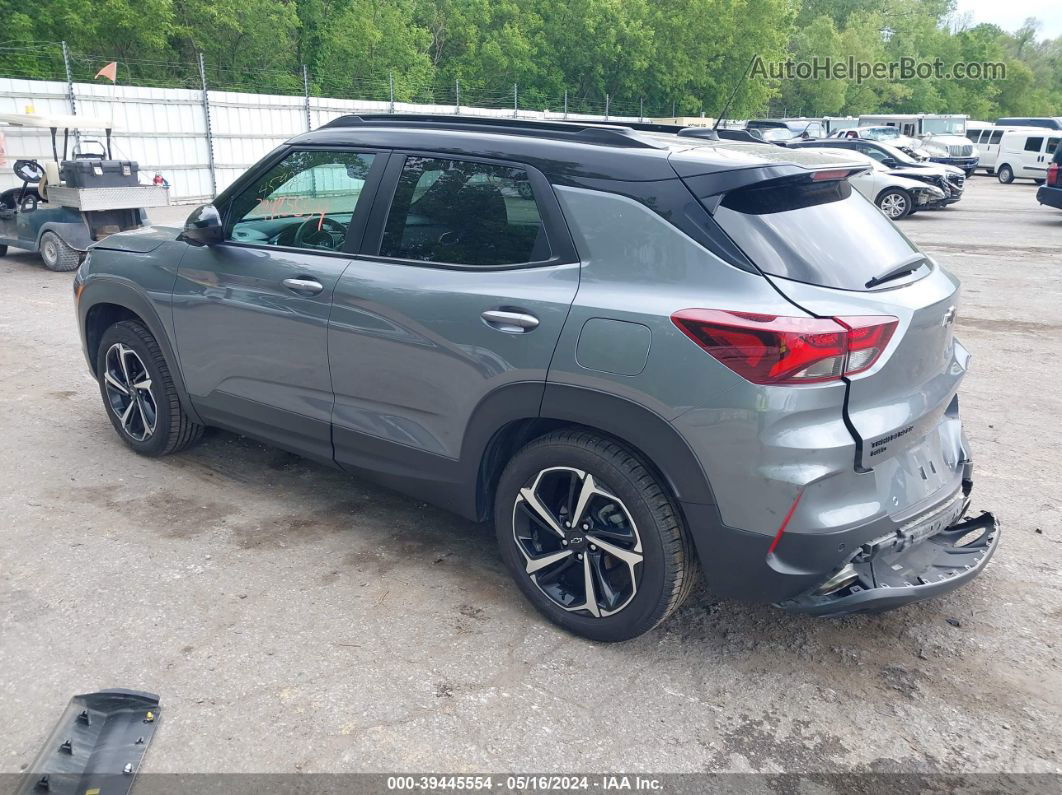 2021 Chevrolet Trailblazer Awd Rs Серый vin: KL79MUSL3MB145924