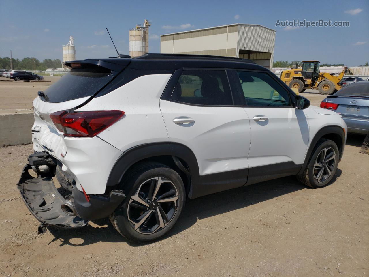 2021 Chevrolet Trailblazer Rs White vin: KL79MUSL3MB160987