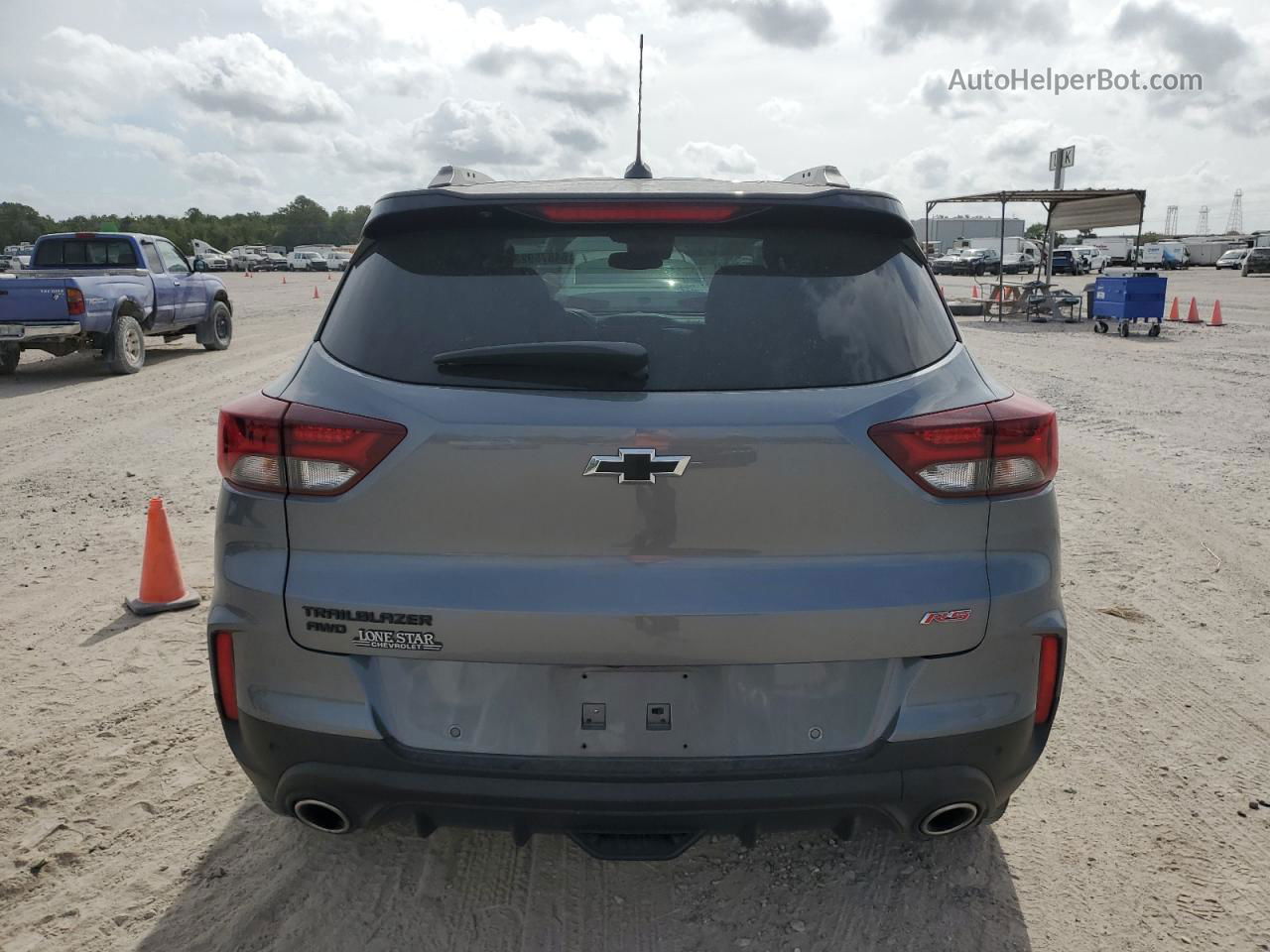 2021 Chevrolet Trailblazer Rs Угольный vin: KL79MUSL3MB179619