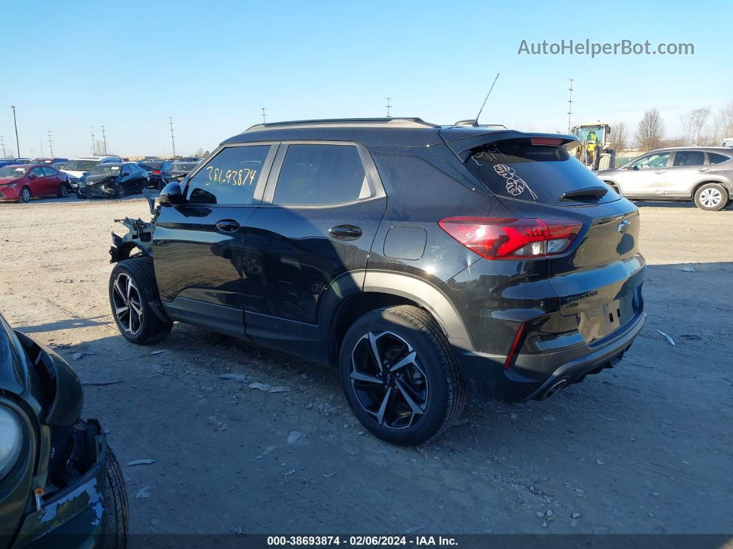 2021 Chevrolet Trailblazer Awd Rs Black vin: KL79MUSL4MB086009