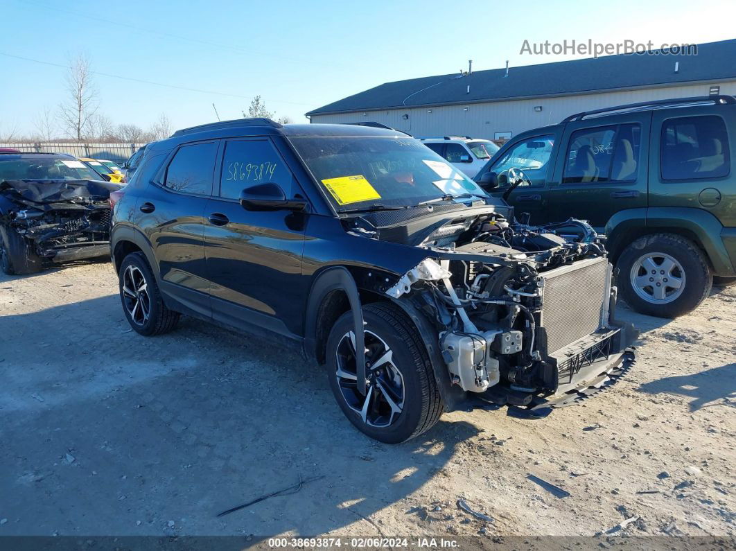 2021 Chevrolet Trailblazer Awd Rs Black vin: KL79MUSL4MB086009