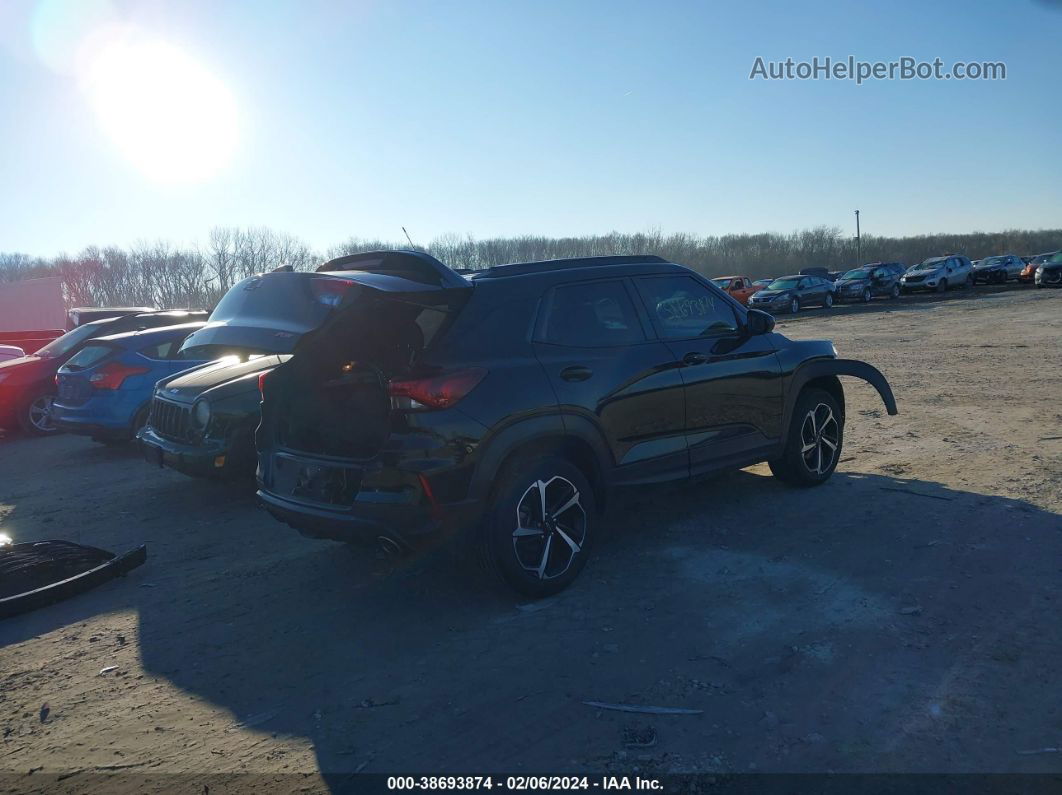 2021 Chevrolet Trailblazer Awd Rs Black vin: KL79MUSL4MB086009