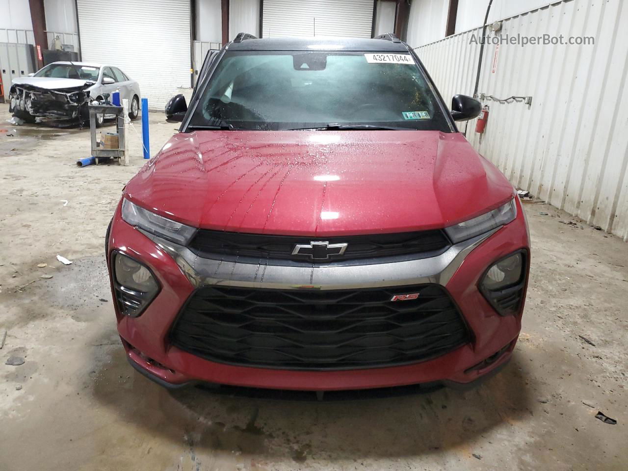 2021 Chevrolet Trailblazer Rs Maroon vin: KL79MUSL5MB095298