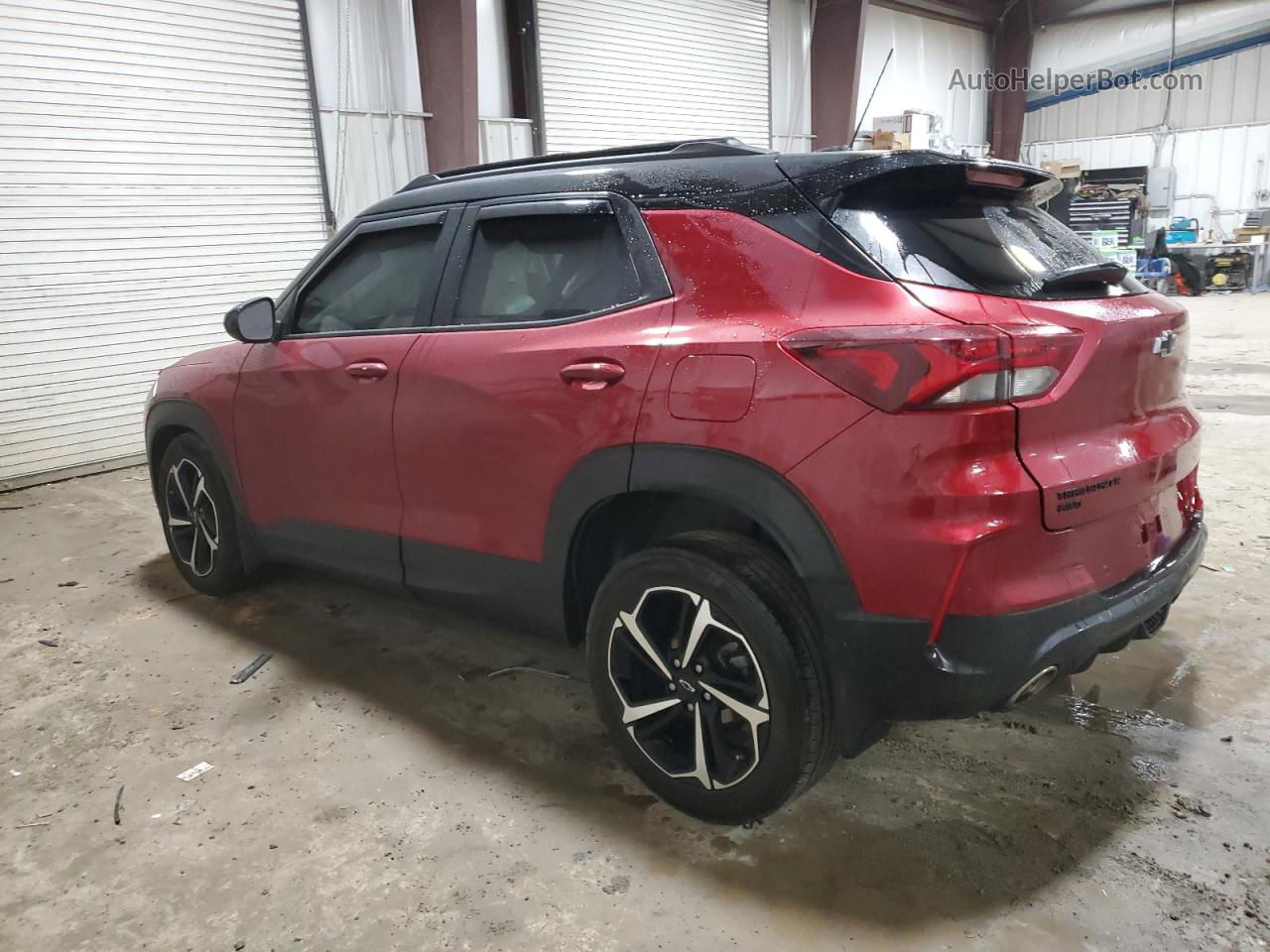 2021 Chevrolet Trailblazer Rs Maroon vin: KL79MUSL5MB095298