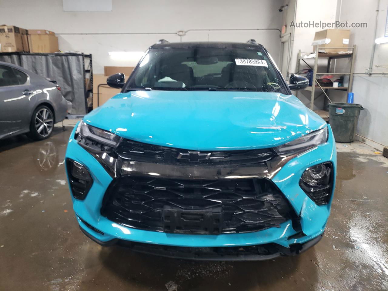 2021 Chevrolet Trailblazer Rs Turquoise vin: KL79MUSL7MB052680