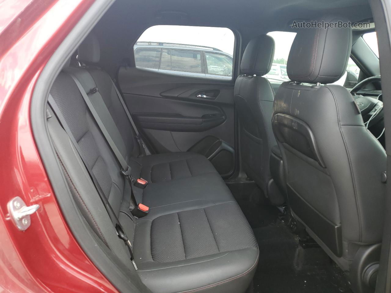 2021 Chevrolet Trailblazer Rs Red vin: KL79MUSL7MB057409