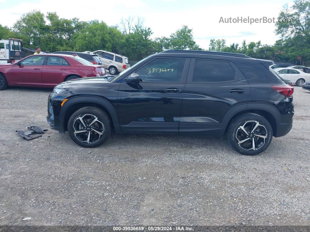 2021 Chevrolet Trailblazer Awd Rs Black vin: KL79MUSL8MB031367