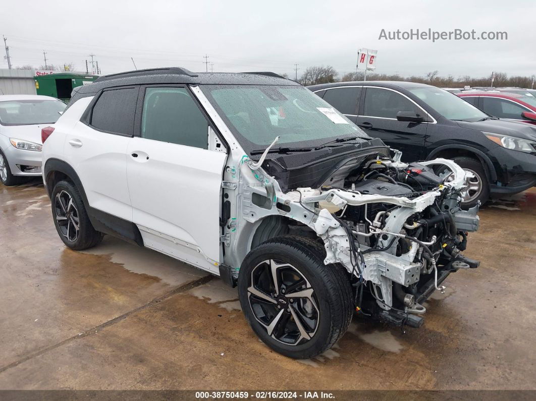 2021 Chevrolet Trailblazer Awd Rs Белый vin: KL79MUSL8MB160385