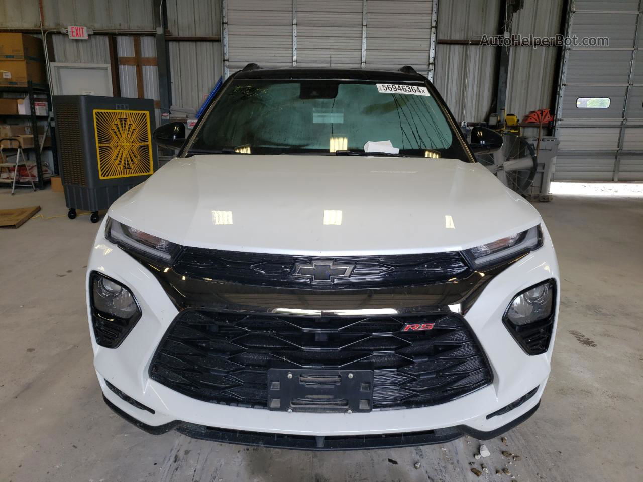 2021 Chevrolet Trailblazer Rs White vin: KL79MUSL9MB175445