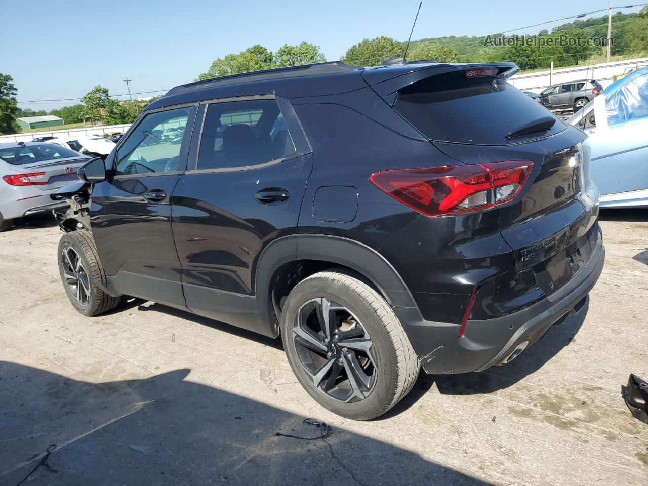 2021 Chevrolet Trailblazer Rs Black vin: KL79MUSLXMB019821