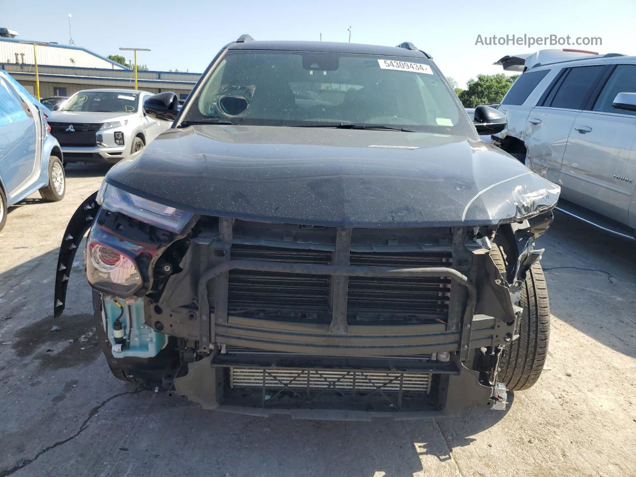 2021 Chevrolet Trailblazer Rs Black vin: KL79MUSLXMB019821