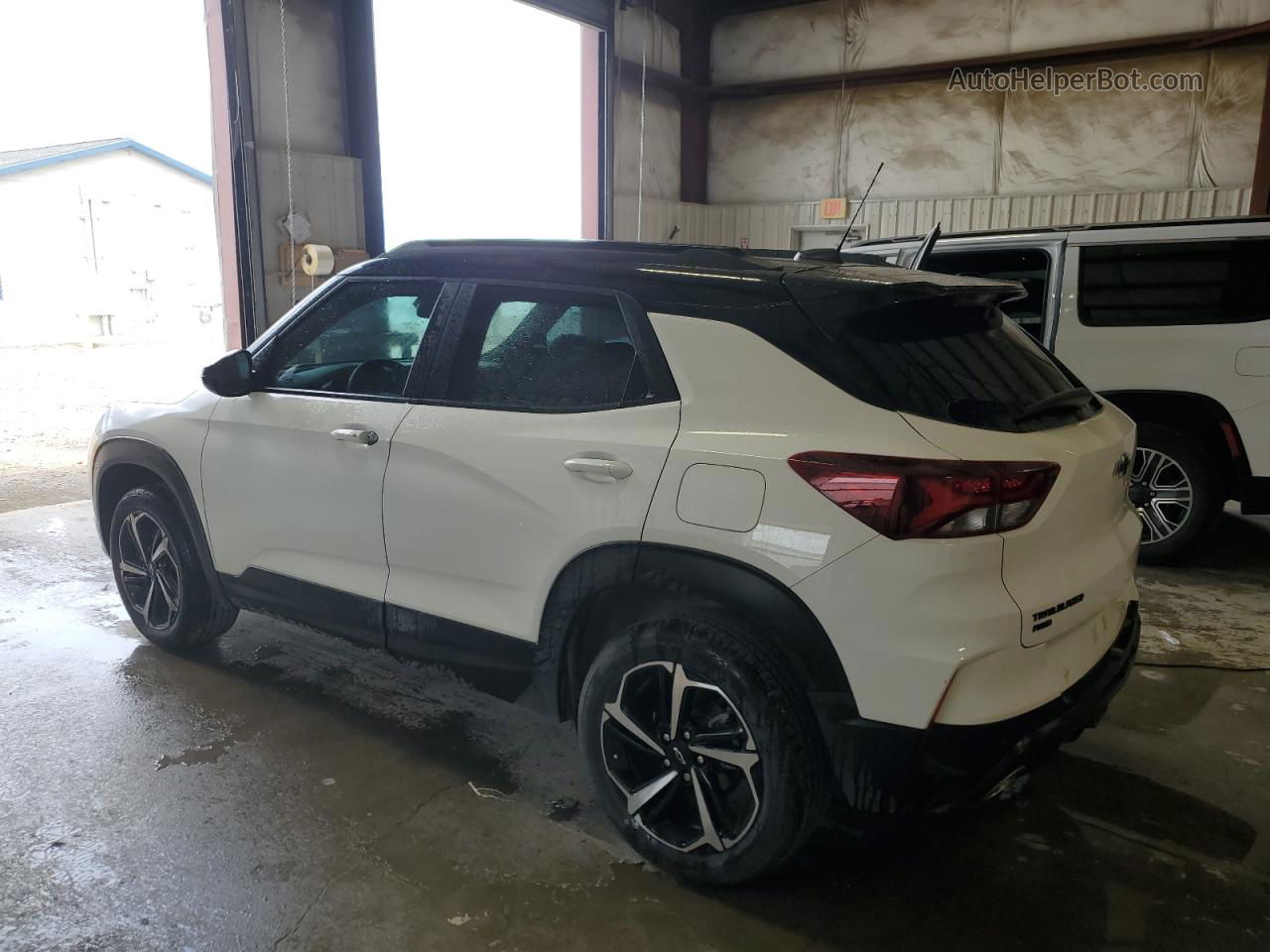 2021 Chevrolet Trailblazer Rs White vin: KL79MUSLXMB157746