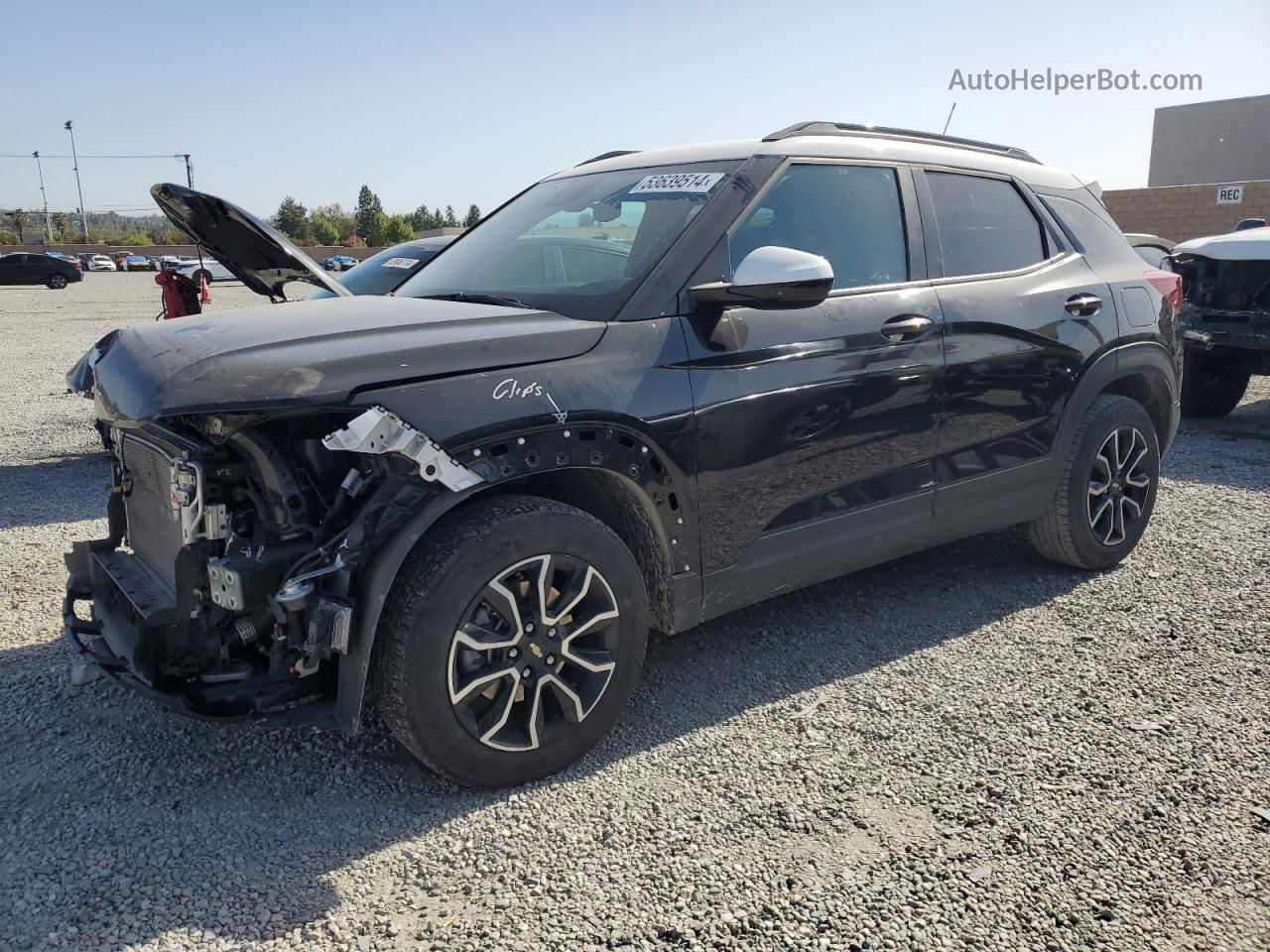 2021 Chevrolet Trailblazer Activ Черный vin: KL79MVSL0MB017677