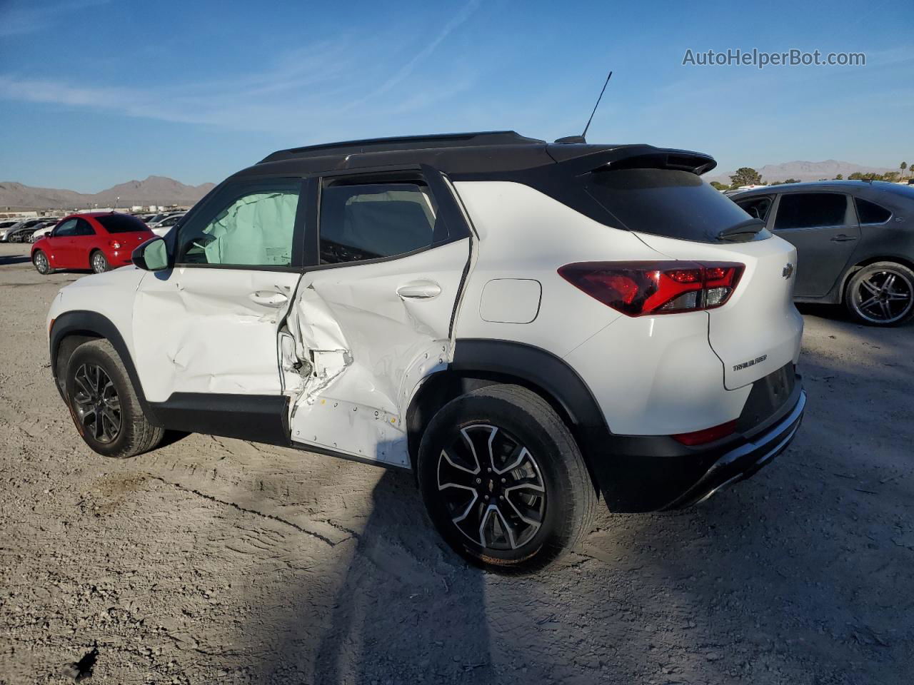 2021 Chevrolet Trailblazer Activ White vin: KL79MVSL2MB046369