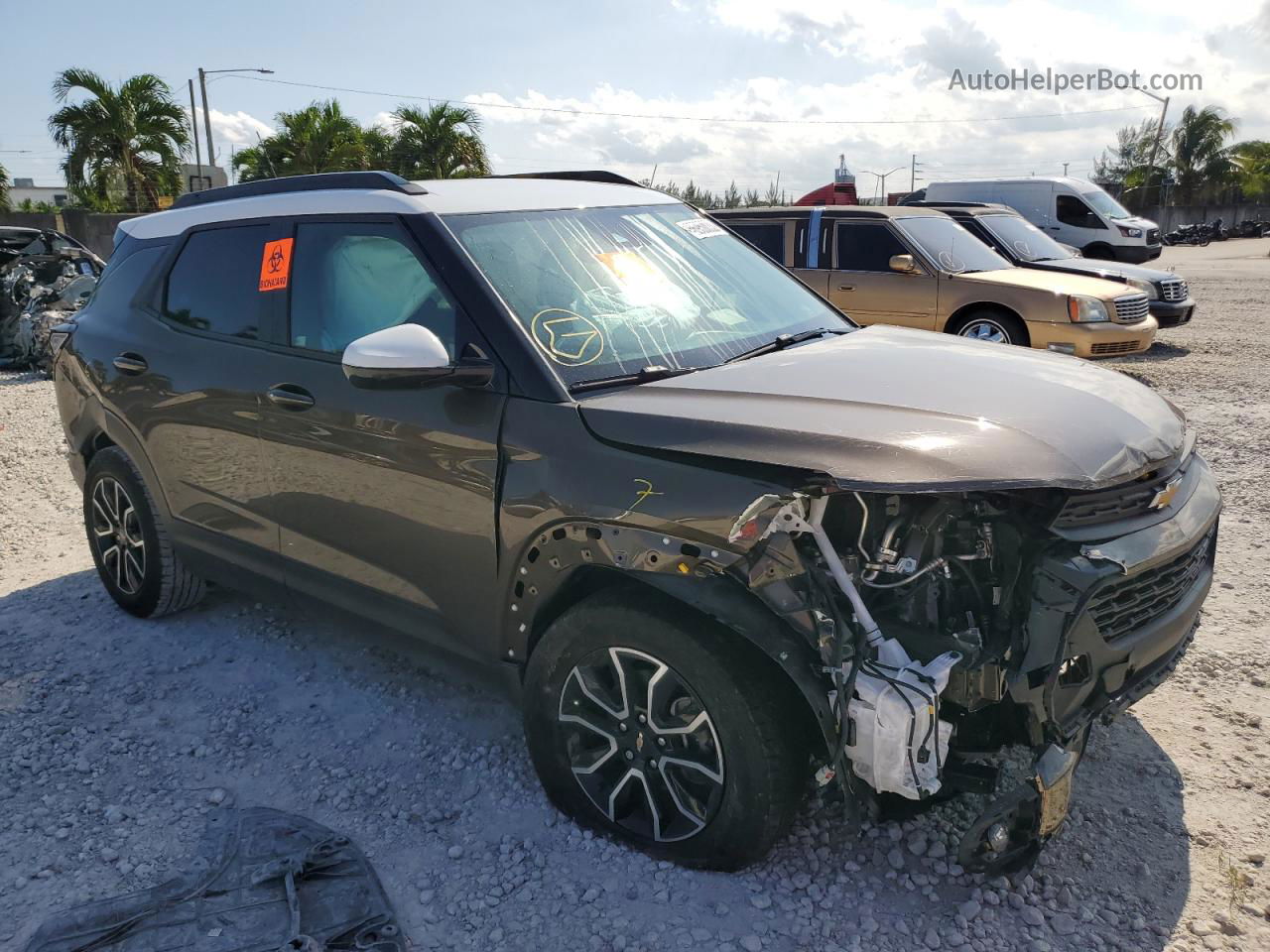 2021 Chevrolet Trailblazer Activ Gold vin: KL79MVSL2MB180802