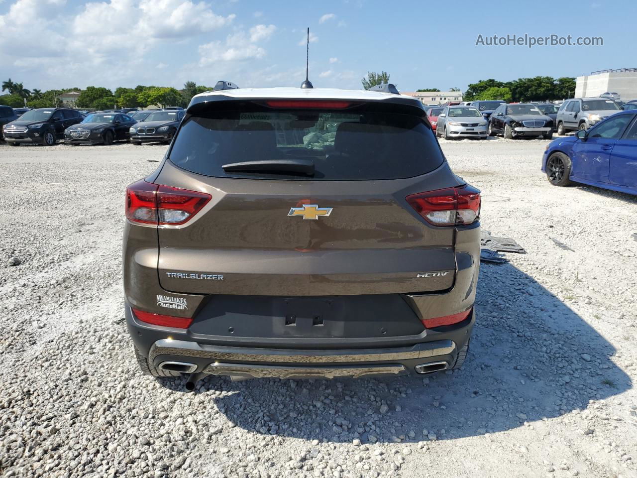 2021 Chevrolet Trailblazer Activ Gold vin: KL79MVSL2MB180802