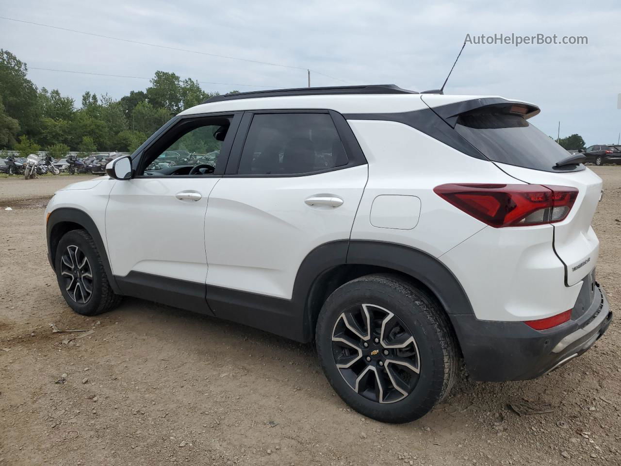 2021 Chevrolet Trailblazer Activ White vin: KL79MVSL3MB102075