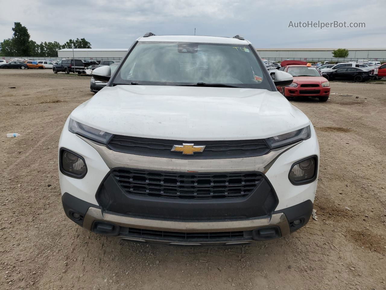 2021 Chevrolet Trailblazer Activ White vin: KL79MVSL3MB102075