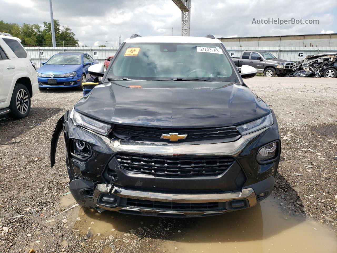 2021 Chevrolet Trailblazer Activ Black vin: KL79MVSL4MB173656