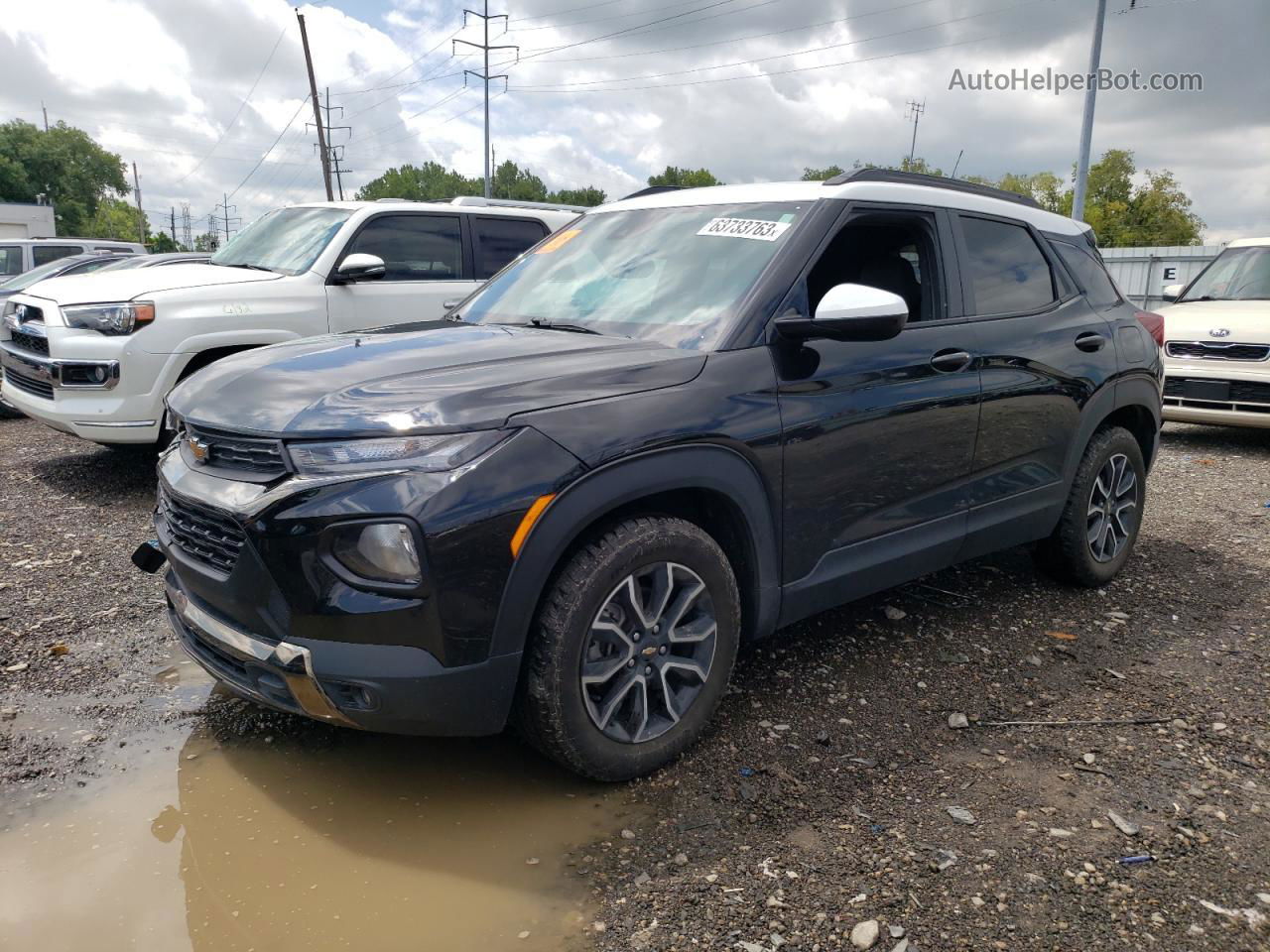 2021 Chevrolet Trailblazer Activ Black vin: KL79MVSL4MB173656