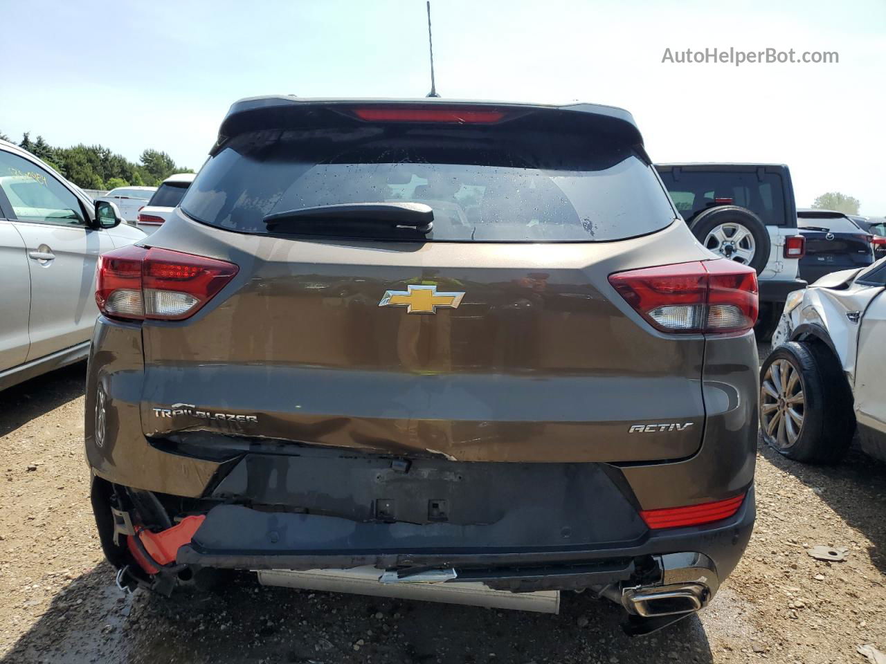 2021 Chevrolet Trailblazer Activ Brown vin: KL79MVSL5MB165839