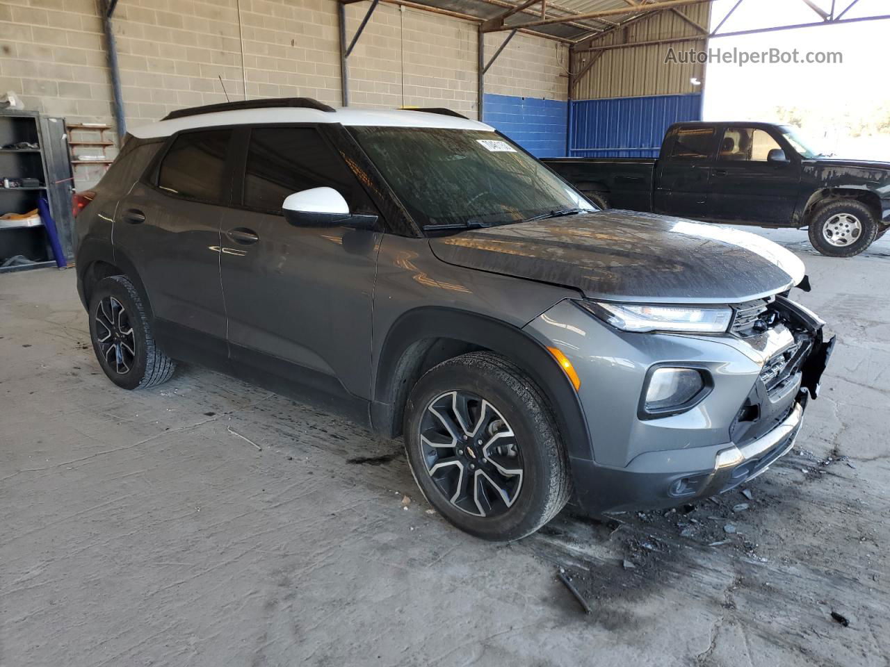 2021 Chevrolet Trailblazer Activ Gray vin: KL79MVSL8MB137453