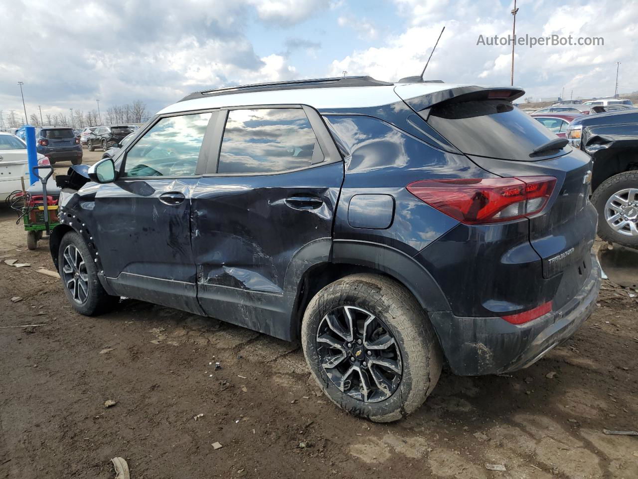 2021 Chevrolet Trailblazer Activ Blue vin: KL79MVSLXMB023325