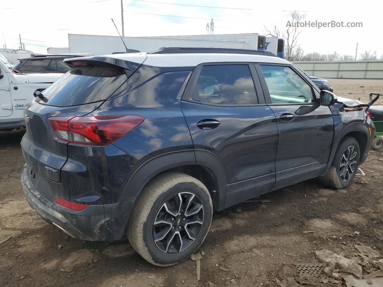 2021 Chevrolet Trailblazer Activ Blue vin: KL79MVSLXMB023325