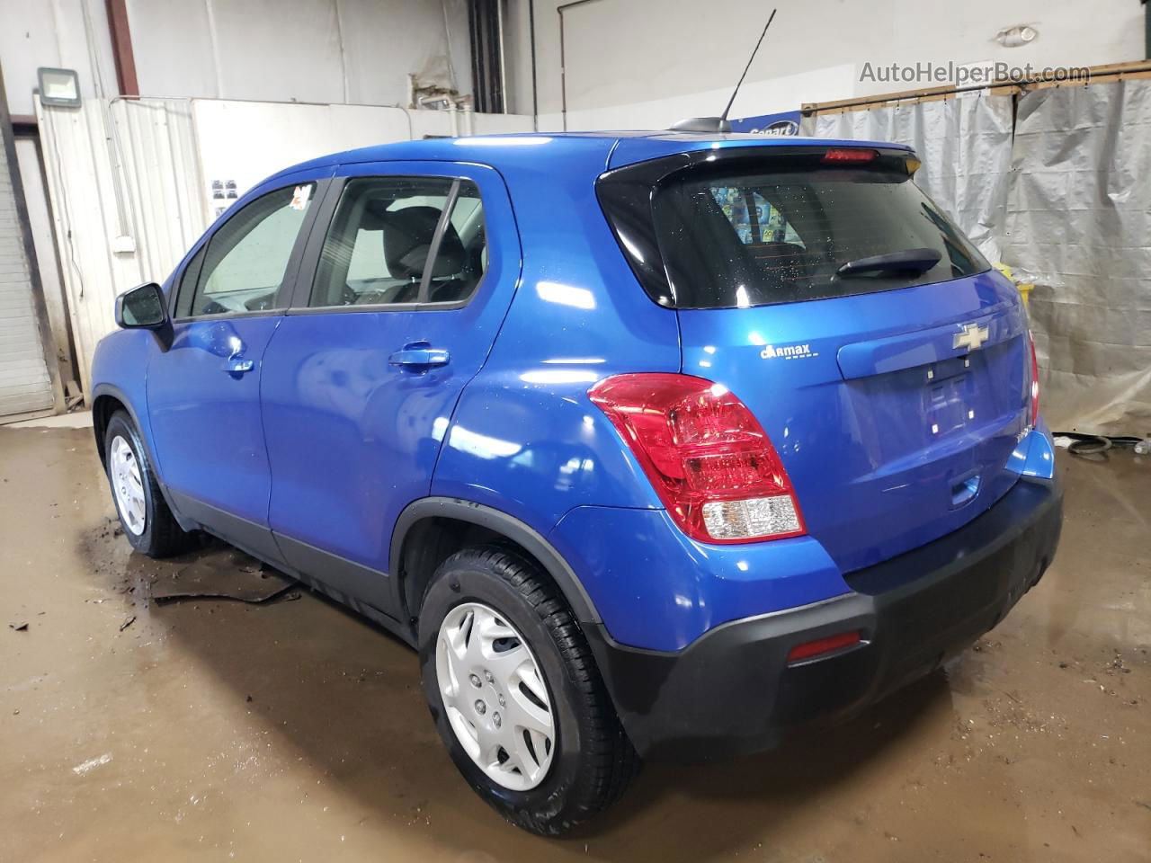 2016 Chevrolet Trax Ls Blue vin: KL7CJKSB0GB678800