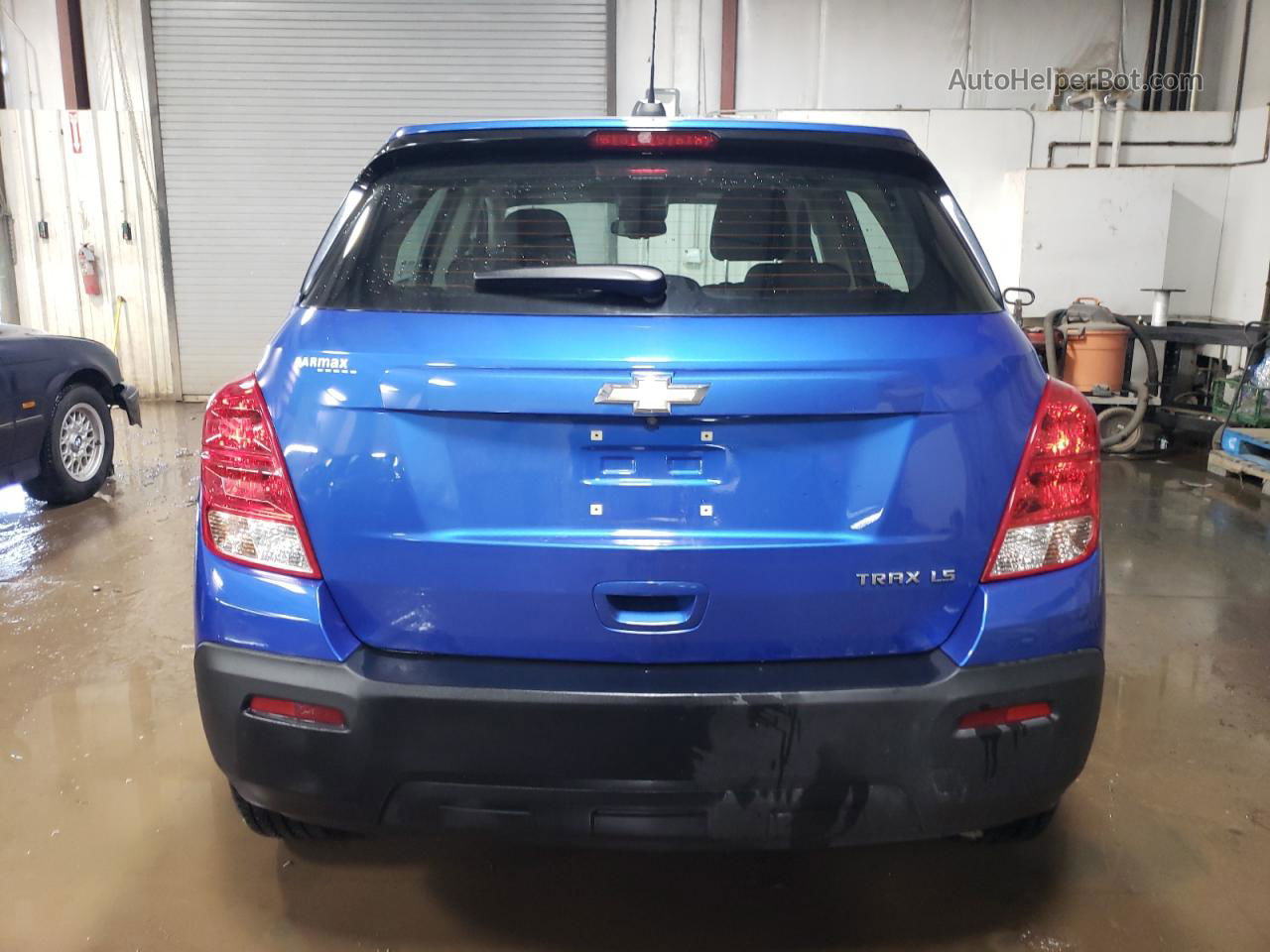 2016 Chevrolet Trax Ls Blue vin: KL7CJKSB0GB678800