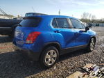 2016 Chevrolet Trax Ls Blue vin: KL7CJKSB0GB760509