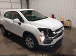 2016 Chevrolet Trax 1ls White vin: KL7CJKSB1GB584862