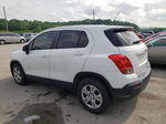 2016 Chevrolet Trax Ls White vin: KL7CJKSB2GB505540