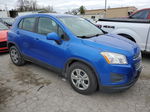 2016 Chevrolet Trax Ls Blue vin: KL7CJKSB2GB702238