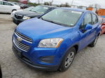 2016 Chevrolet Trax Ls Blue vin: KL7CJKSB2GB702238