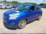 2016 Chevrolet Trax 1ls Blue vin: KL7CJKSB3GB673803