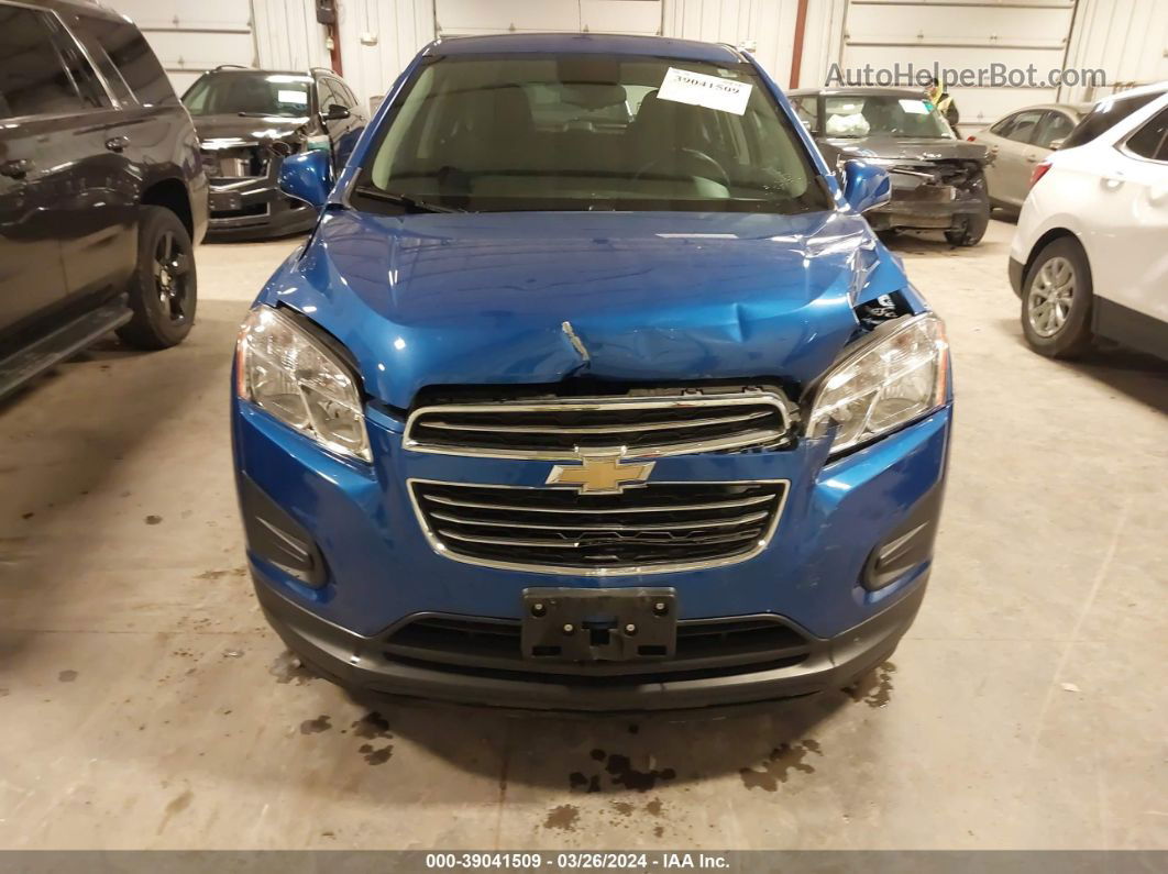 2016 Chevrolet Trax 1ls Синий vin: KL7CJKSB4GB591627