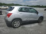 2016 Chevrolet Trax Ls Gray vin: KL7CJKSB4GB671915