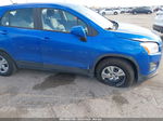 2016 Chevrolet Trax 1ls Blue vin: KL7CJKSB8GB760550