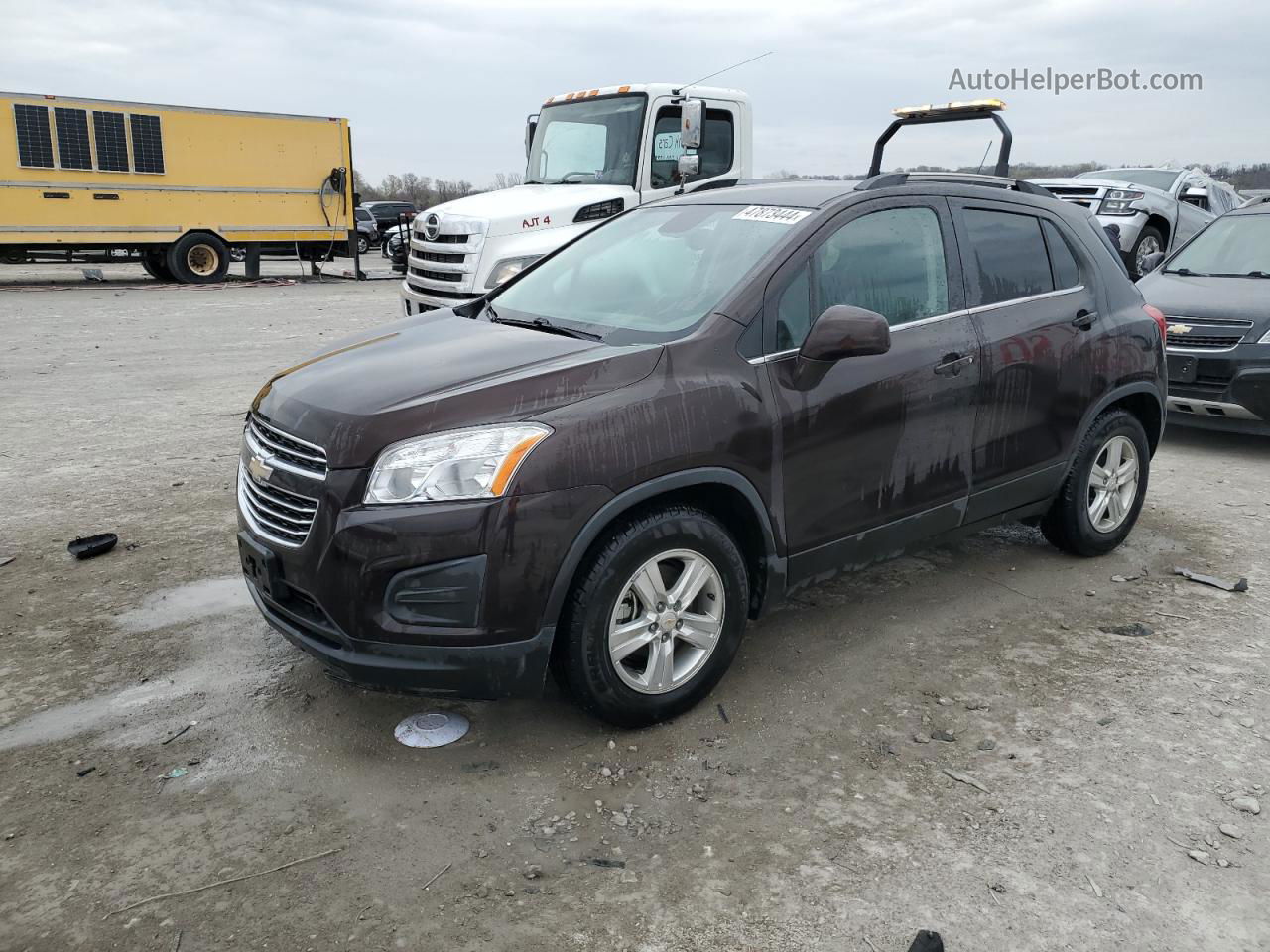 2016 Chevrolet Trax 1lt Maroon vin: KL7CJLSB0GB569825