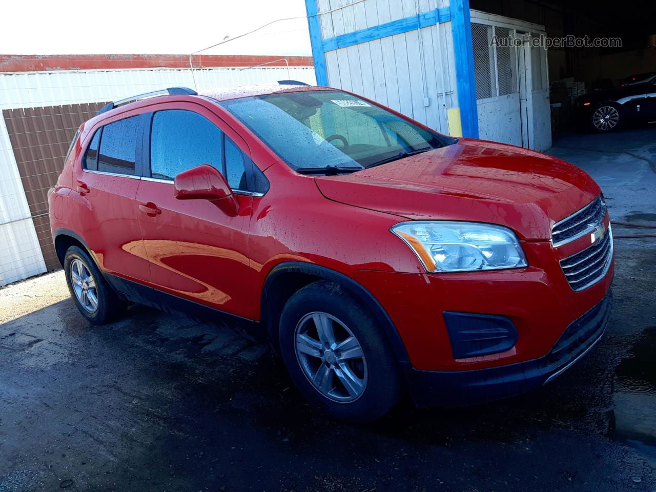 2016 Chevrolet Trax 1lt Red vin: KL7CJLSB0GB688104