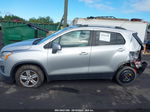 2016 Chevrolet Trax Lt Silver vin: KL7CJLSB1GB506846