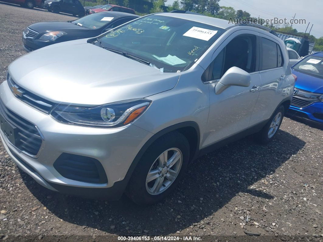 2019 Chevrolet Trax Lt Silver vin: KL7CJLSB1KB830842