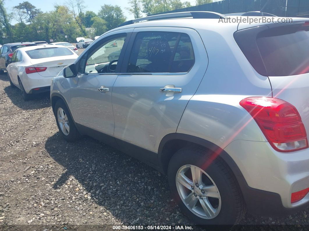 2019 Chevrolet Trax Lt Silver vin: KL7CJLSB1KB830842