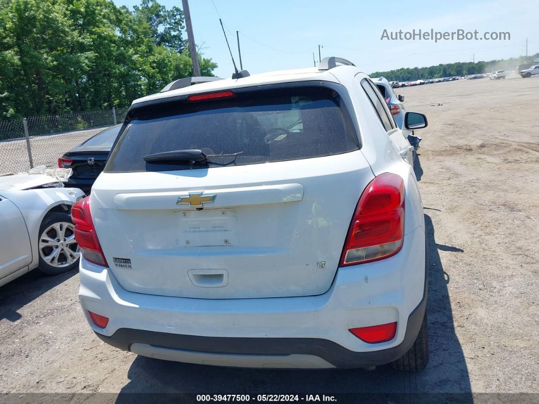 2019 Chevrolet Trax Lt White vin: KL7CJLSB2KB752958