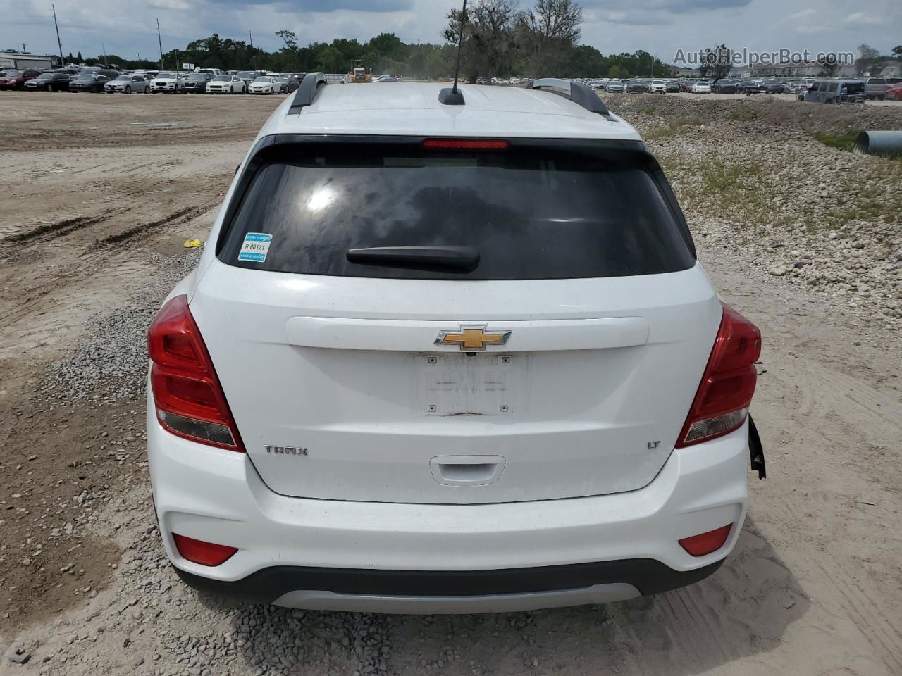 2019 Chevrolet Trax 1lt White vin: KL7CJLSB2KB757660