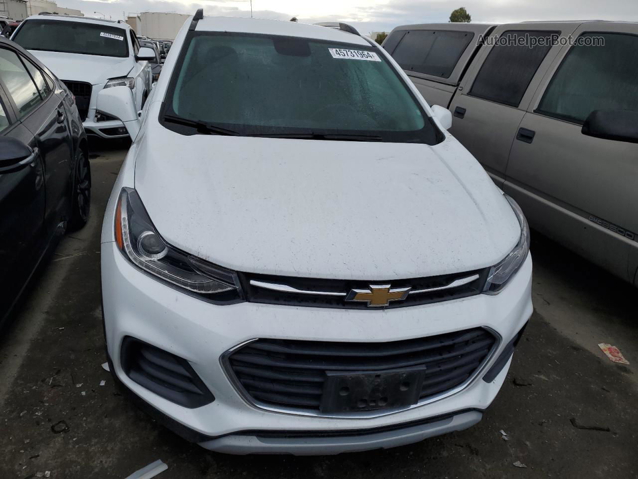 2019 Chevrolet Trax 1lt White vin: KL7CJLSB2KB908240