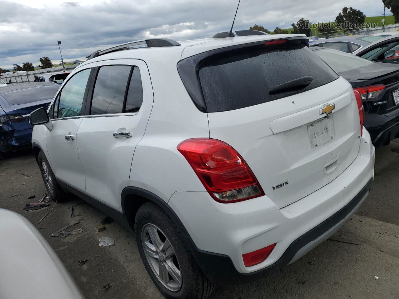 2019 Chevrolet Trax 1lt Белый vin: KL7CJLSB2KB908240